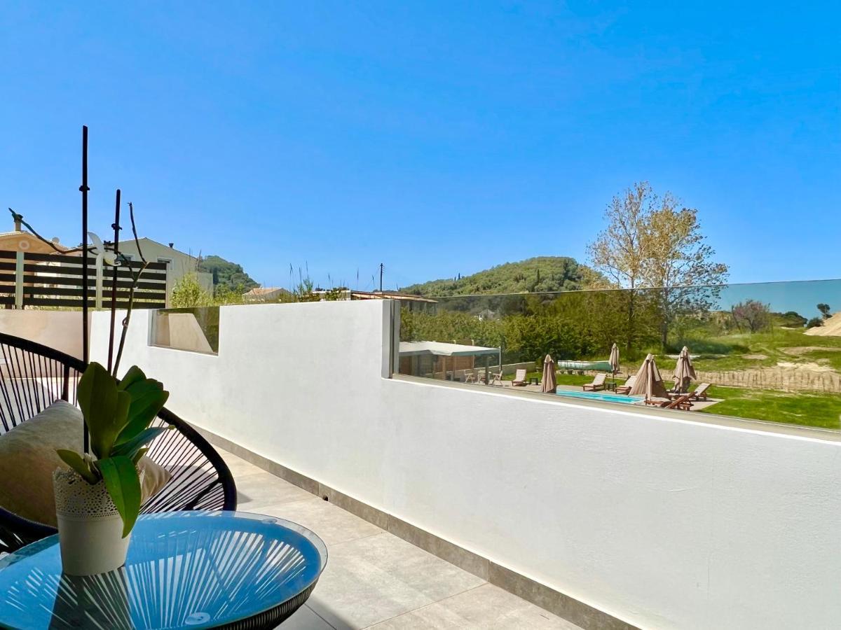 Beach Villa Verano With Private Pool By Dadovillas Sidari  Zewnętrze zdjęcie